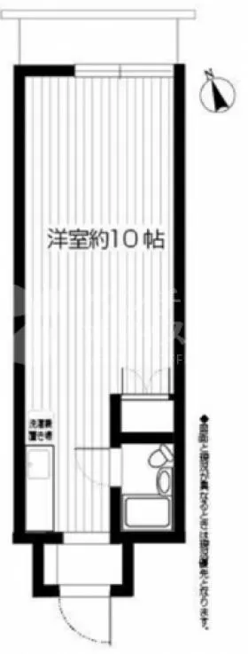 ニューハイツ麻布仙台坂ビルの基準階図面