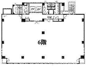 銀座東洋ビルの基準階図面
