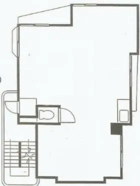 JSD麻布ビルの基準階図面