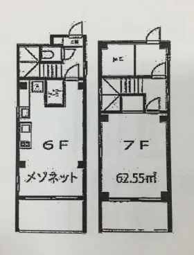ラニビルの基準階図面
