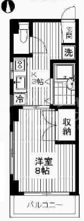 日下部ビルの基準階図面