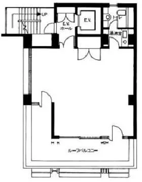 寿ビルの基準階図面