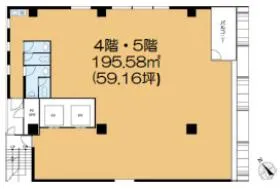 VORT銀座maxim(旧:銀座マトリックス)の基準階図面
