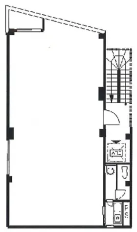 ザ・パーク麻布レジデンスビルの基準階図面