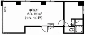 K&N麻布の基準階図面