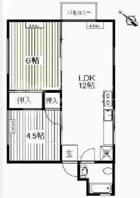 藤田ビルの基準階図面