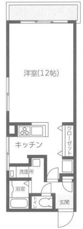 協電ビルの基準階図面