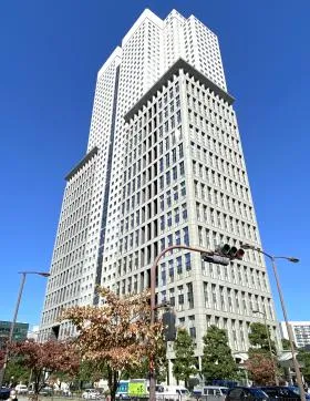 山王パークタワーの外観