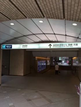 国際新赤坂 東館の外観