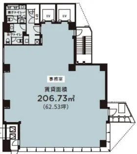 TOKYU REIT渋谷宮下公園(旧:ヒューリック渋谷宮下公園)の基準階図面