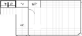 西原ビルの基準階図面