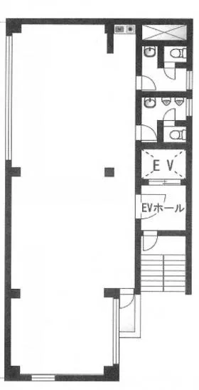 NAVALビルの基準階図面