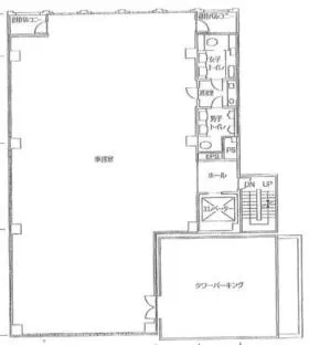 蒲田トーセイ(旧:Flos蒲田)の基準階図面