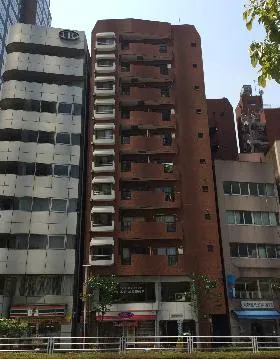 成子坂ハイツビルの外観
