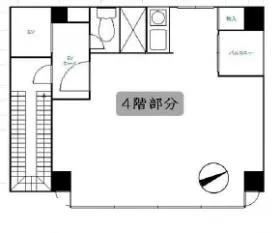 西新宿ティーオービルの基準階図面