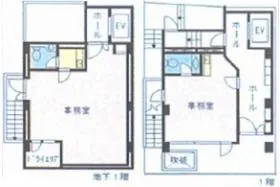 E.T.S.21 西新宿ビルの基準階図面
