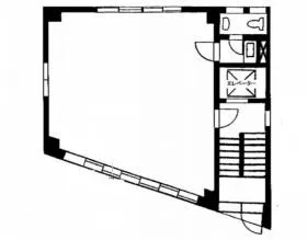 三丸ビルの基準階図面