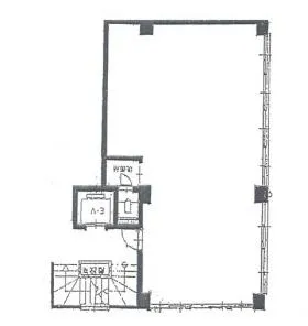 小川ビルの基準階図面
