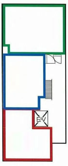第5本間ビルの基準階図面