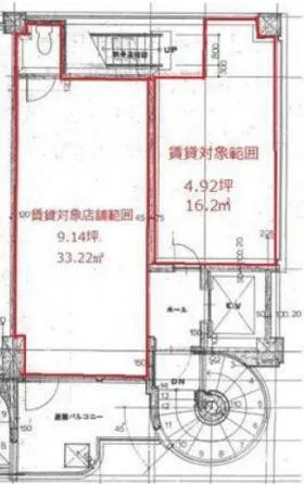 ピア新宿の基準階図面
