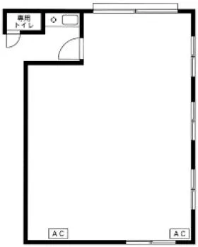 坂田ビルの基準階図面