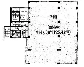 六本木MYビルの基準階図面