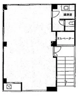 虎ノ門吾妻ビルの基準階図面