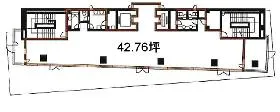 フジビル40の基準階図面