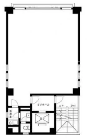 平成ビルの基準階図面