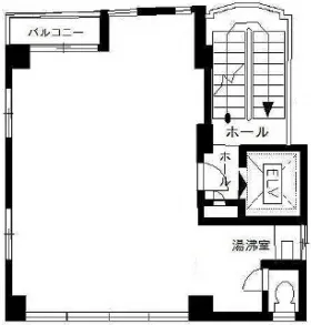 橋爪ビルの基準階図面
