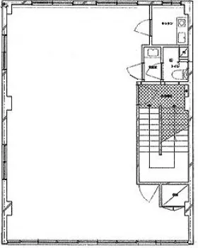 ICA3ビルの基準階図面
