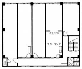 OKK日本橋ビルの基準階図面