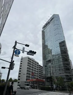 LUCID SQUARE SHINKAWAビルの外観