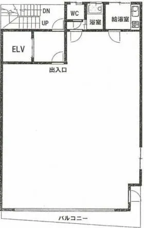 OMビルの基準階図面
