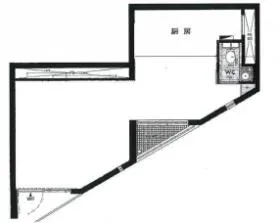 BIT代々木上原ビルの基準階図面
