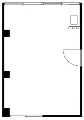 YYビル代々木上原第1の基準階図面