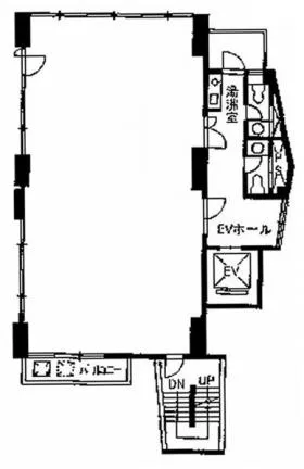 ウエル上原の基準階図面