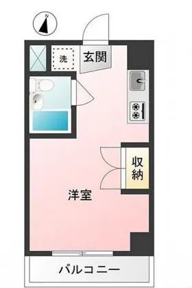 CASA F&Sビルの基準階図面