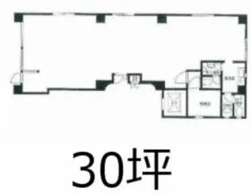 TANABEビルの基準階図面