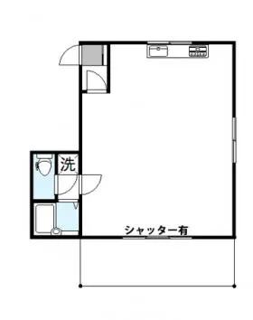 セブンスターハイツビルの基準階図面