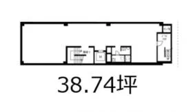 アビストビルの基準階図面