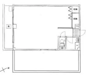 代々木ガーデンズビルの基準階図面