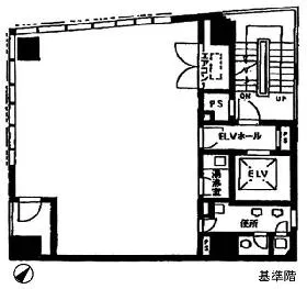 東京八重洲ビルの基準階図面