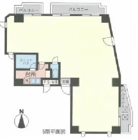 Barbizon12の基準階図面