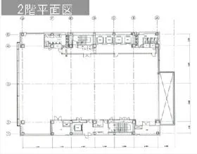 HSBCビルディングの基準階図面