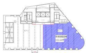 シモモトビルの基準階図面