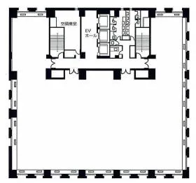 MFPR日本橋本町(旧シオノギ本町共同)ビルの基準階図面