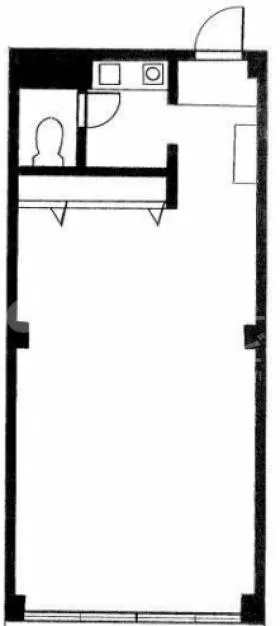 EL CASAビルの基準階図面