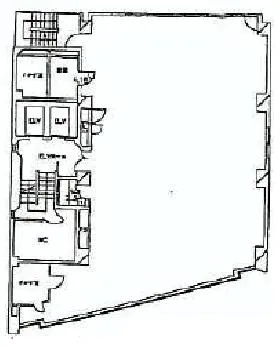第2新宿旭ビルの基準階図面
