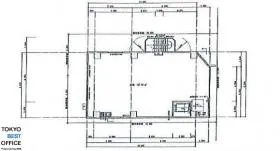 東陽ビルの基準階図面
